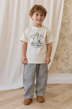 
                        
                          Load image into Gallery viewer, Jamie Kay Organic Cotton Bjorn Tee - French Riviera Eclipse
                        
                      