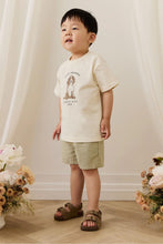 
                        
                          Load image into Gallery viewer, Jamie Kay Organic Cotton Bjorn Tee - Parchment Best Friends
                        
                      