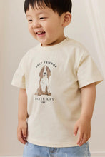 
                        
                          Load image into Gallery viewer, Jamie Kay Organic Cotton Bjorn Tee - Parchment Best Friends
                        
                      
