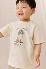 
                        
                          Load image into Gallery viewer, Jamie Kay Organic Cotton Bjorn Tee - Parchment Best Friends
                        
                      