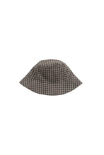 
                        
                          Load image into Gallery viewer, Jamie Kay Organic Cotton Bucket Hat - Coffee Grid
                        
                      