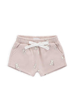 
                        
                          Load image into Gallery viewer, Jamie Kay Organic Cotton Etta Short - Bow Kitties Mauve
                        
                      