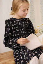 
                        
                          Load image into Gallery viewer, Jamie Kay Organic Cotton Gianna Dress - Cassie Caviar
                        
                      