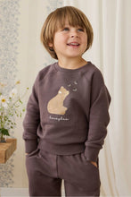 
                        
                          Load image into Gallery viewer, Jamie Kay Organic Cotton Hayes Sweatshirt - Raku Honeybee Bear
                        
                      