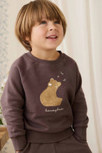 
                        
                          Load image into Gallery viewer, Jamie Kay Organic Cotton Hayes Sweatshirt - Raku Honeybee Bear
                        
                      