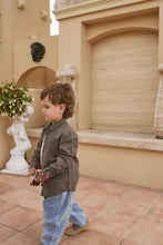 
                        
                          Load image into Gallery viewer, Jamie Kay Organic Cotton Isaiah Shirt - Coffee Grid
                        
                      