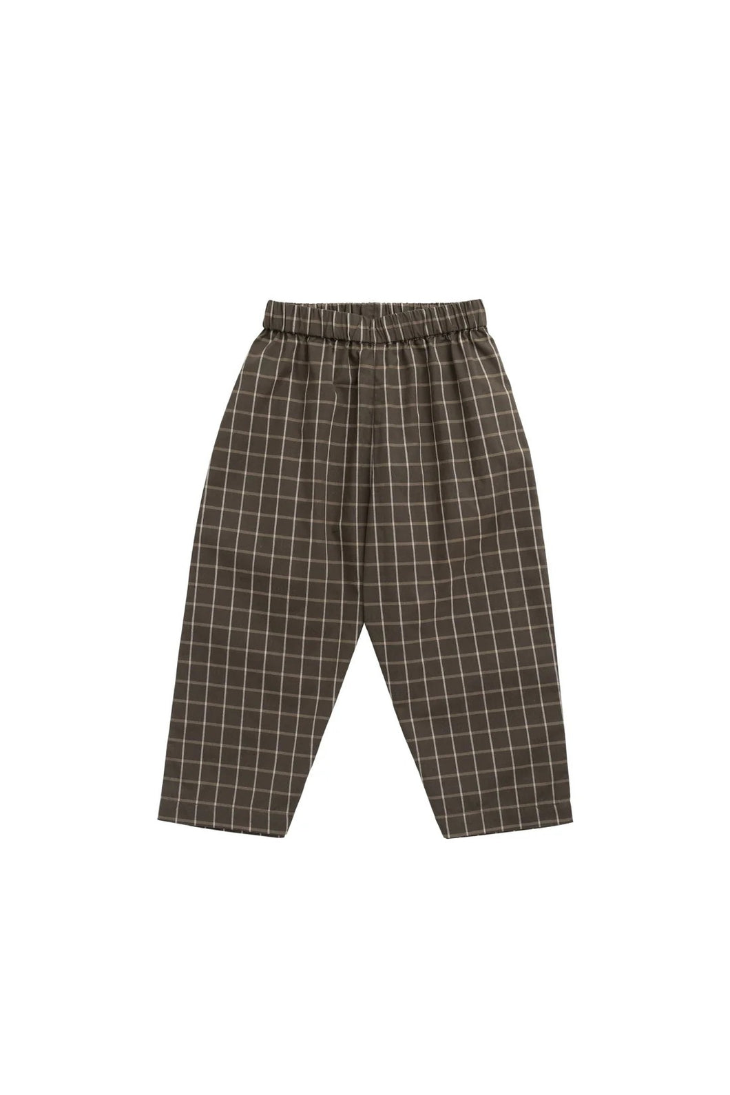 Jamie Kay Organic Cotton Kingston Pant - Variegated Grid Tarmac