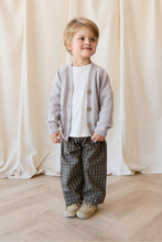 
                        
                          Load image into Gallery viewer, Jamie Kay Organic Cotton Kingston Pant - Variegated Grid Tarmac
                        
                      