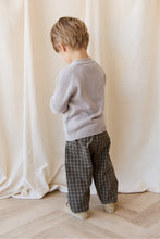 
                        
                          Load image into Gallery viewer, Jamie Kay Organic Cotton Kingston Pant - Variegated Grid Tarmac
                        
                      