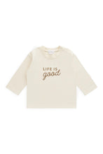 
                        
                          Load image into Gallery viewer, Jamie Kay Organic Cotton Marshall Long Sleeve Top - Cloud Life is Good
                        
                      