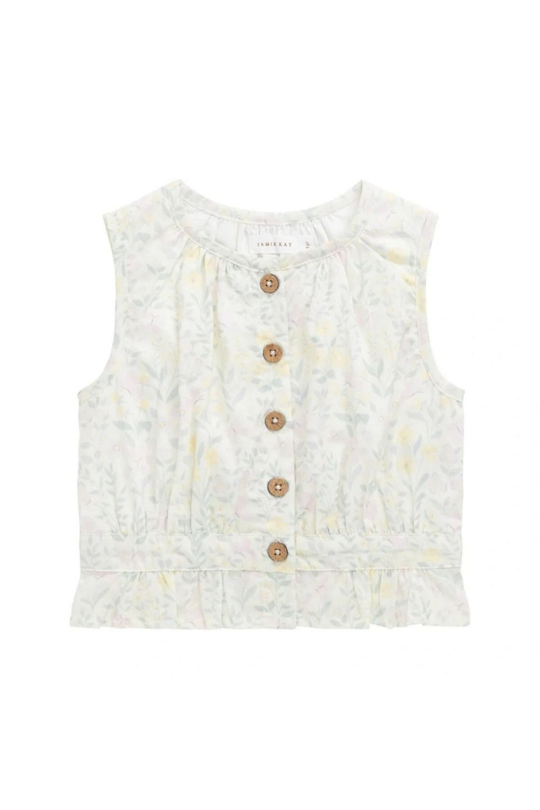 Jamie Kay Organic Cotton Mccenna Top - Daphne Egret