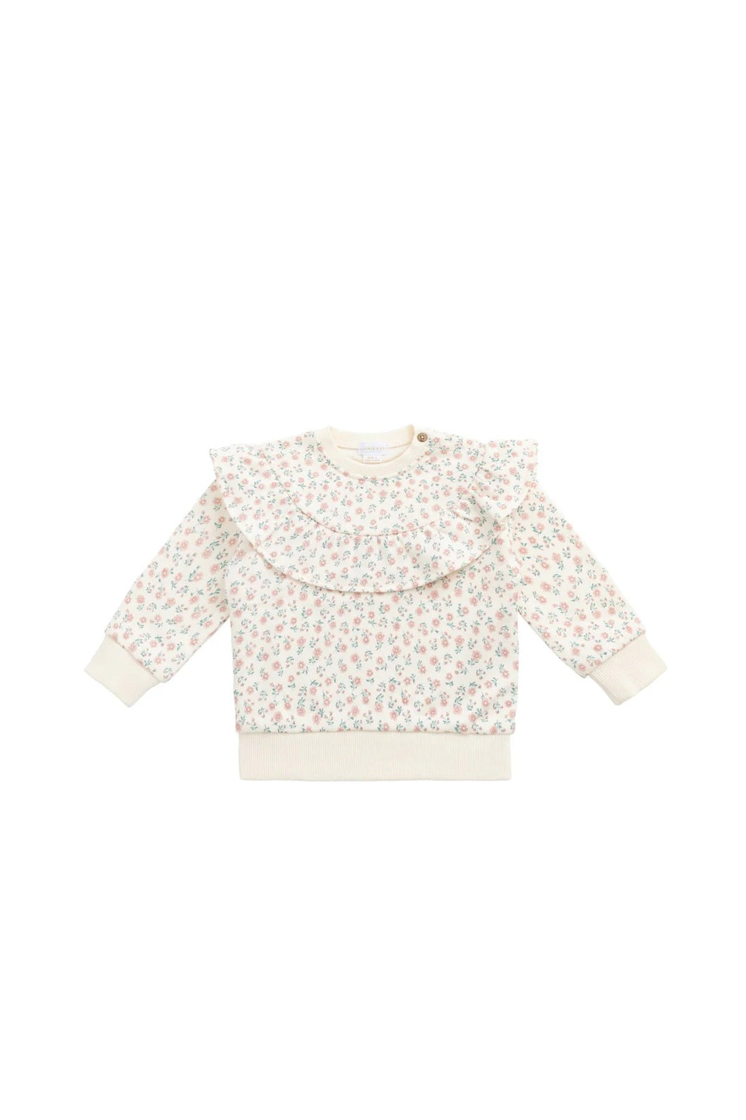 Jamie Kay Organic Cotton Mckinley Sweatshirt - Posy Garden Pink