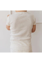 
                        
                          Load image into Gallery viewer, Jamie Kay Organic Cotton Modal Henley Tee - Oatmeal Marle
                        
                      