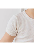 
                        
                          Load image into Gallery viewer, Jamie Kay Organic Cotton Modal Henley Tee - Oatmeal Marle
                        
                      