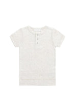 
                        
                          Load image into Gallery viewer, Jamie Kay Organic Cotton Modal Henley Tee - Oatmeal Marle
                        
                      