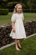 Jamie Kay Organic Cotton Muslin Frannie Dress - Molly Blue - mothercare hong kong