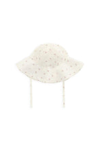 
                        
                          Load image into Gallery viewer, Jamie Kay Organic Cotton Muslin Noelle Hat - Willow Rose
                        
                      