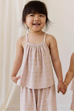 
                        
                          Load image into Gallery viewer, Jamie Kay Organic Cotton Viola Pyjama Set - Moon Floral Mauve
                        
                      