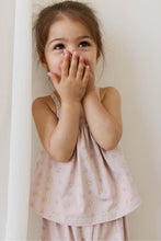 
                        
                          Load image into Gallery viewer, Jamie Kay Organic Cotton Viola Pyjama Set - Moon Floral Mauve
                        
                      