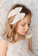 
                        
                          Load image into Gallery viewer, Jamie Kay Organic Cotton Voile Bow - Fifi Violet
                        
                      