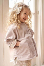 
                        
                          Load image into Gallery viewer, Jamie Kay Organic Cotton Voile Bow - Fifi Violet
                        
                      