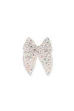 
                        
                          Load image into Gallery viewer, Jamie Kay Organic Cotton Voile Bow - Fifi Violet
                        
                      