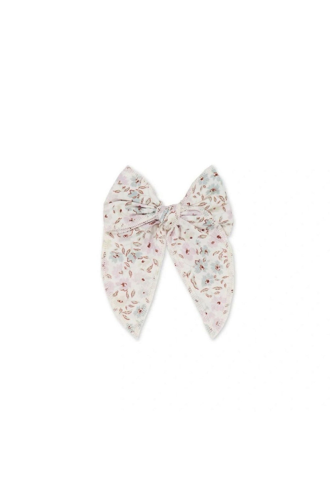 Jamie Kay Organic Cotton Voile Bow - Fifi Violet