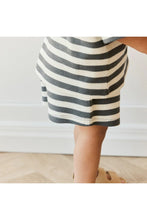 
                        
                          Load image into Gallery viewer, Jamie Kay Organic Cotton Waffle Leith Short - Oliver Stripe Atlantic/Cloud
                        
                      