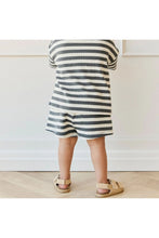 
                        
                          Load image into Gallery viewer, Jamie Kay Organic Cotton Waffle Leith Short - Oliver Stripe Atlantic/Cloud
                        
                      