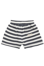 
                        
                          Load image into Gallery viewer, Jamie Kay Organic Cotton Waffle Leith Short - Oliver Stripe Atlantic/Cloud
                        
                      