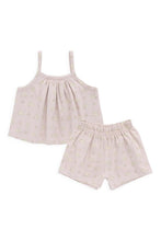 
                        
                          Load image into Gallery viewer, Jamie Kay Organic Cotton Winnie Pyjama Set - Moon Floral Mauve
                        
                      