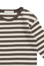 
                        
                          Load image into Gallery viewer, Jamie Kay Pima Cotton Arnold Long Sleeve Top - Essential Stripe Raku/Cloud
                        
                      