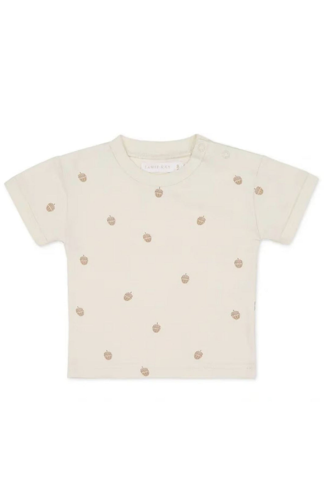 Jamie Kay Pima Cotton Hunter Tee - Acorns Tofu