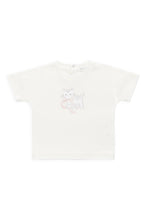 
                        
                          Load image into Gallery viewer, Jamie Kay Pima Cotton Mimi Top - Parchment Bow Kitty
                        
                      