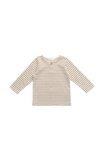 
                        
                          Load image into Gallery viewer, Jamie Kay Pima Cotton Shae Top - Slim Stripe Brioche/Cloud
                        
                      