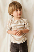 
                        
                          Load image into Gallery viewer, Jamie Kay Pima Cotton Shae Top - Slim Stripe Brioche/Cloud
                        
                      