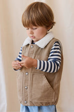 
                        
                          Load image into Gallery viewer, Jamie Kay Spencer Vest - Brioche/Pecan
                        
                      