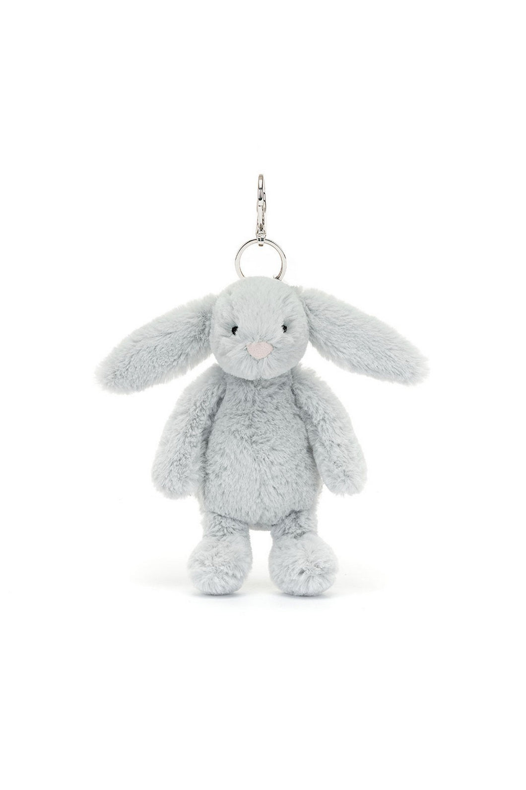 Jellycat Bashful Silver Bunny Bag Charm