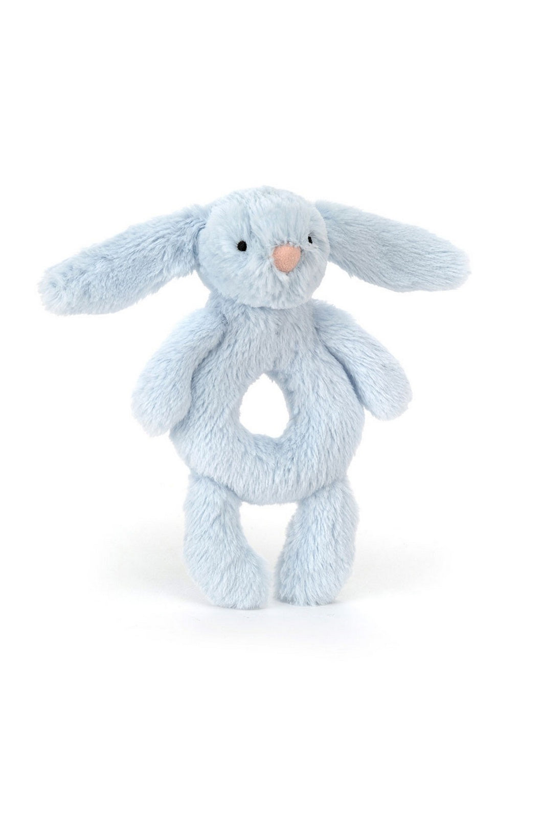 Jellycat Bashful Bunny Ring Rattle - Baby Blue