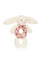 
                        
                          Load image into Gallery viewer, Jellycat Blossom Cream Bunny &#39;Berry&#39; Ring Rattle
                        
                      