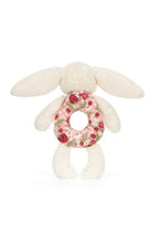 
                        
                          Load image into Gallery viewer, Jellycat Blossom Cream Bunny &#39;Berry&#39; Ring Rattle
                        
                      