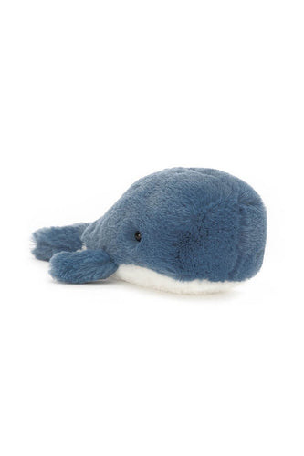 Jellycat Wavelly Whale Blue 1