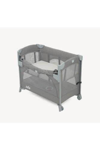 Joie Kubbie™ Sleep Bedside Crib & Travel Cot - Foggy Grey 1