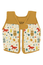 
                        
                          Load image into Gallery viewer, Konfidence e-Flex Swim Vest Woodland Gold - 1-3 Years
                        
                      