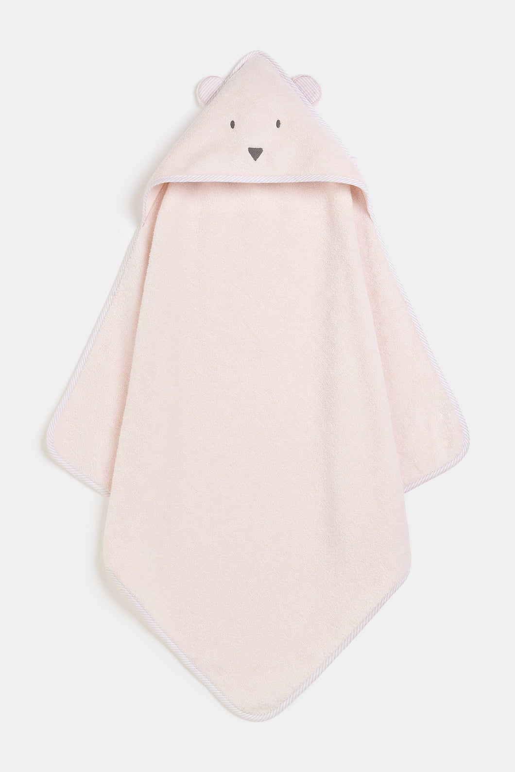 FREE GIFT - Mothercare Premium Cuddle And Dry Hooded Towel - Pink (Worth $180)
