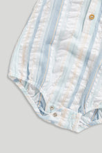 
                        
                          Load image into Gallery viewer, Mothercare Striped Romper and Hat Set
                        
                      