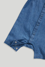 
                        
                          Load image into Gallery viewer, Mothercare Denim Romper and Hat Set
                        
                      