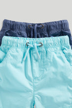 
                        
                          將圖片載入圖庫檢視器 Mothercare 2 Pack Poplin Shorts
                        
                      