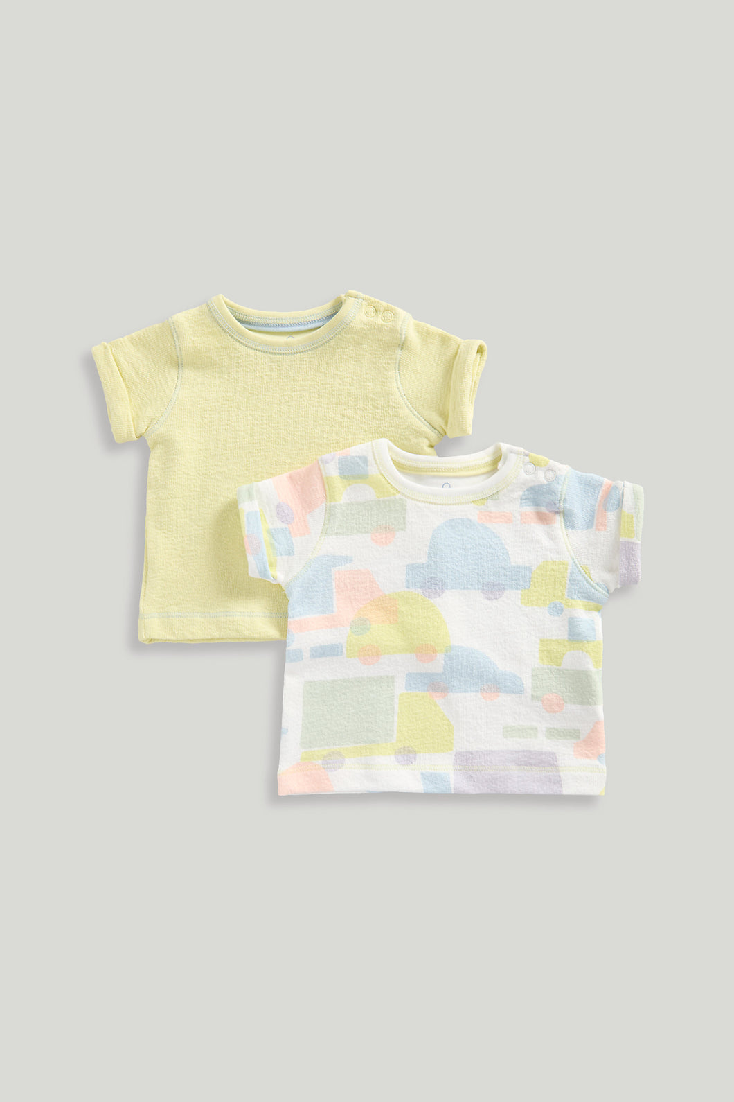Mothercare 2 Pack Transport T-Shirts