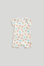 
                        
                          Load image into Gallery viewer, Mothercare 3 Pack Safari Rompers
                        
                      
